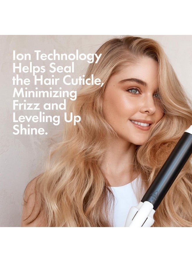 BONDIBOOST BONDIBOOST Clever Curler Curling Iron, 1.25 Inch Barrel for Beautiful & Natural Looking Waves/Curls, Infrared Heating + 360 Swivel Cord + 4 Heat Options & Quick Heat-Up, Includes Heat Styling Glove - Image 2