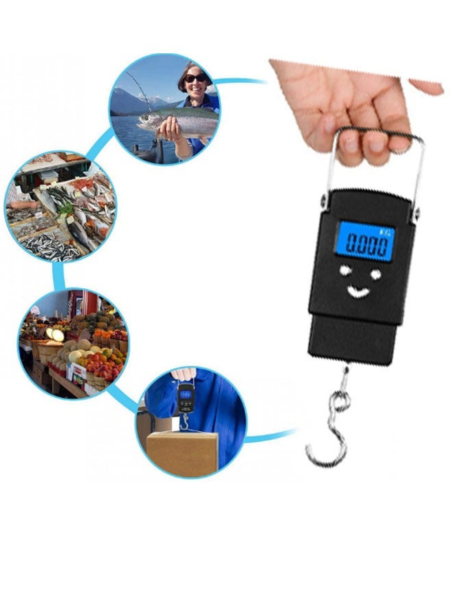 Digital Luggage Weight Scale Black 50 Kg - Image 3
