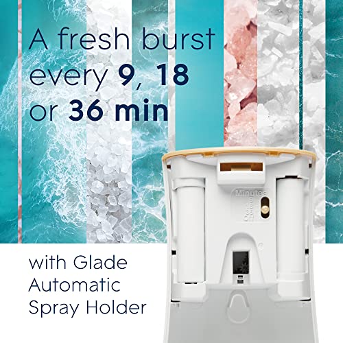 Glade Automatic Spray Refill, Air Freshener for Home and Bathroom, Sky & Sea Salt, 6.2 Oz, 2 Count - Image 3