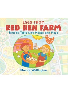 Eggs from Red Hen Farm: Farm to Table with Mazes and Maps