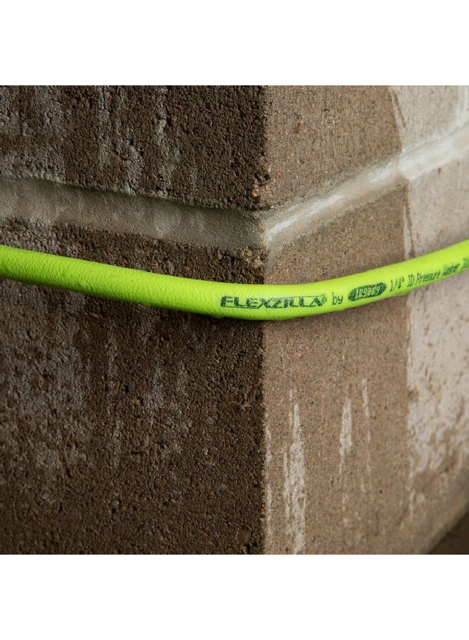 Flexzilla Flexible Premium M22 Fitting Pressure Washer Hose Green and Black 50 ft x 5/16 Inch HFZPW3550M - Image 3