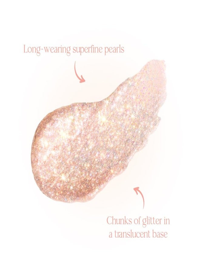dasique Starlit Jewel Liquid Glitter (04 Rose Quartz) | Twinkle Glitter Shadow | Long-lasting | Multi-dimensional sparkle finish | Quick drying | Multipurpose - Image 4