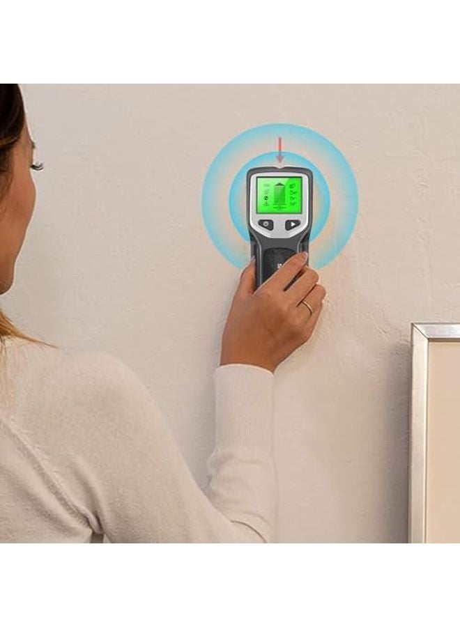 Black Stud Finder Metal Wood Beam Detector with Deep Scan LCD Display for Walls Floors Ceilings - Image 5