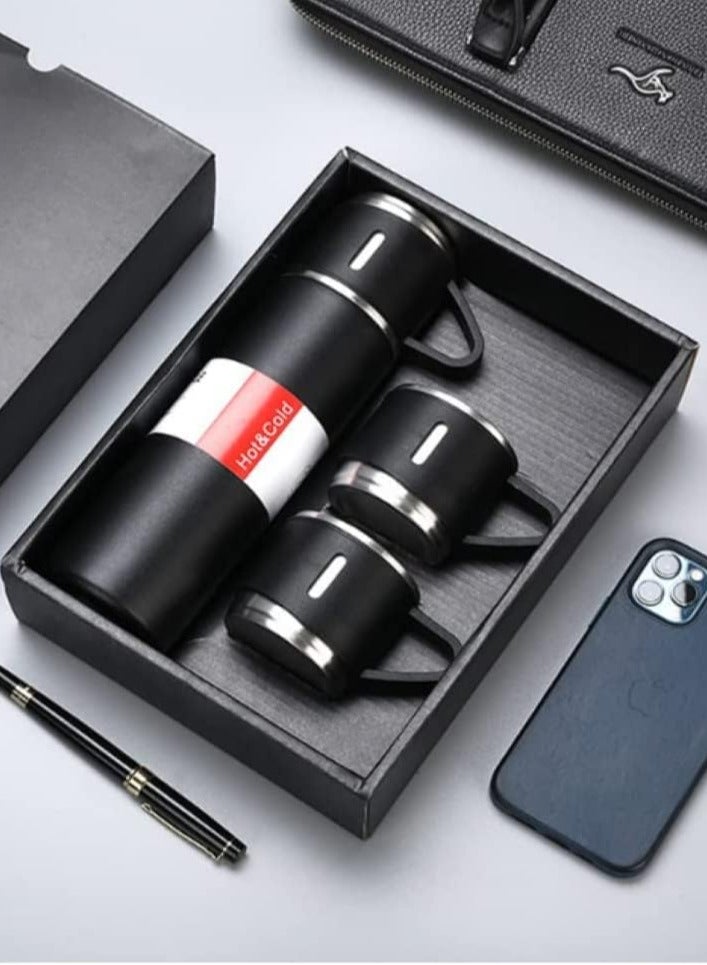 Stainless Steel Insulated Thermal Coffee Cup Black - Image 2