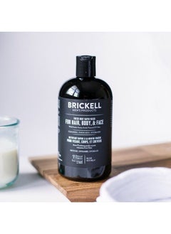 Brickell Men's Products Brickell Men's Rapid Wash, Natural and Organic 3 in 1 Body Wash Gel for Men, 16 Ounce, Fresh Mint Scent  - Image 2