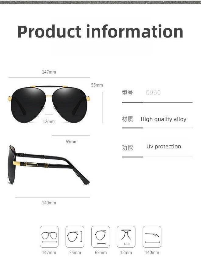 Porsche Design Suitable For Porsche Fashion Uv Protection Sunglasses For Men And Women  - Image 3