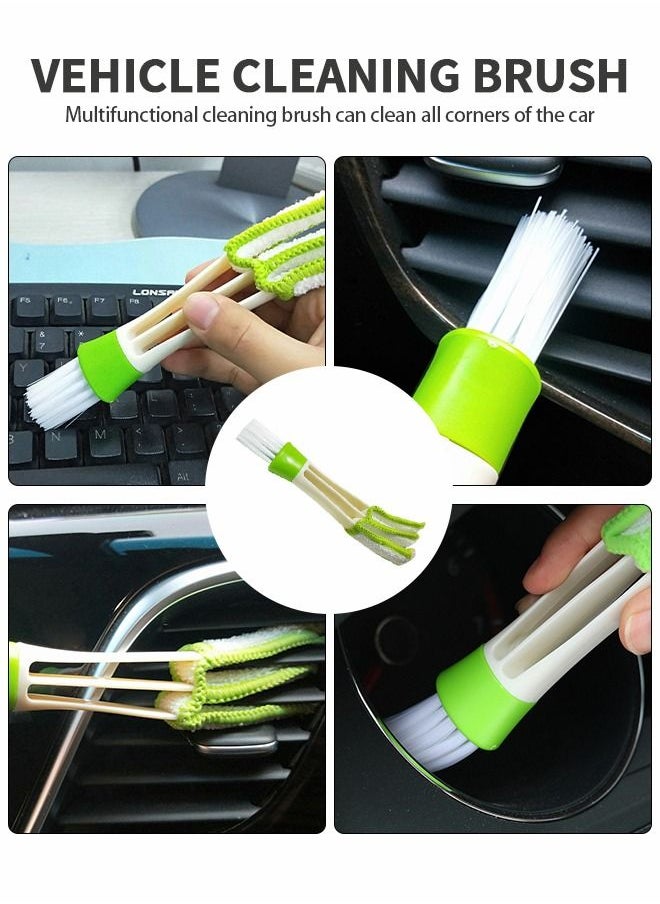 GROIC Car Wash Brush with Long Handle Chenille Microfiber Car Wash Mop Kit,Car Wash Kit with 2pcs Mop Replacement Head and 1pc Brush Details,Automobile Cleaning Tools  - Image 4