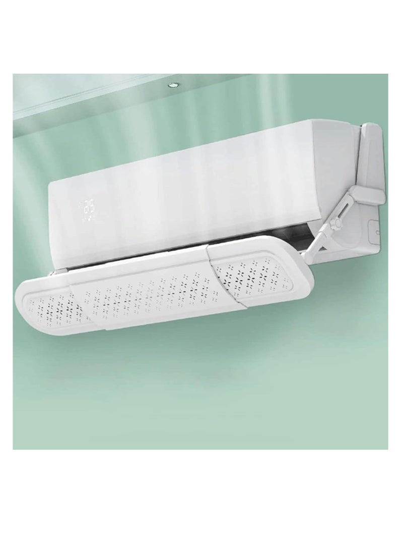CityRiya-Long - Air Conditioner Deflector Air Conditioning Wind Shield, Split Ac Adjustable Flow Deflector Preventing Ac From Blowing Directly, For Home Office Retractable Ac Windshield (Standard Version) - Image 1