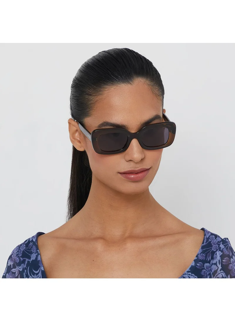 30Sundays 30Sundays SUNDOWN Women's Brown/Blue Sunglasses
