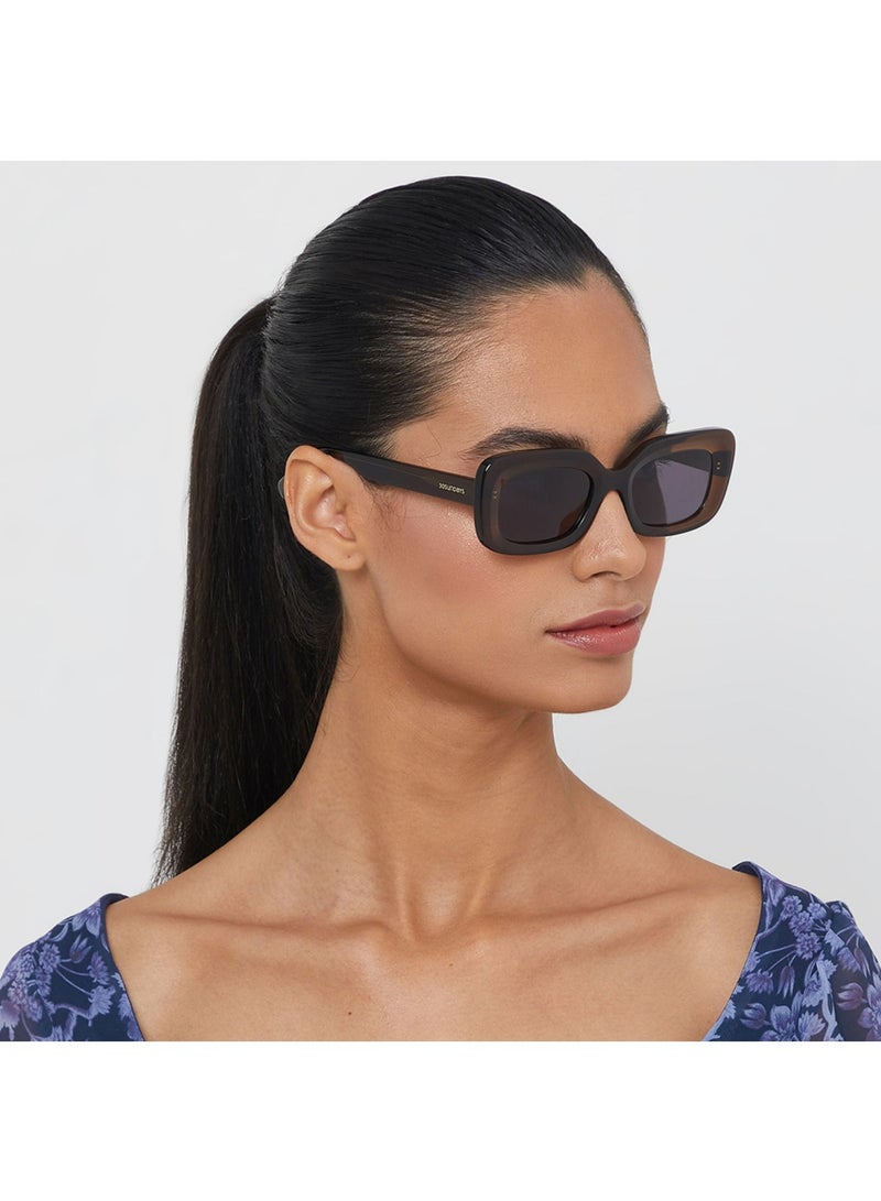 30Sundays 30Sundays SUNDOWN Women's Brown/Blue Sunglasses  - Image 5