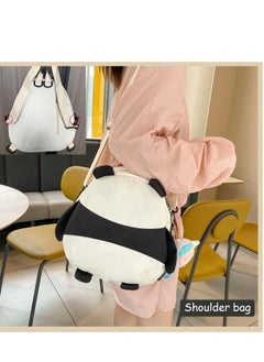 Generic Panda Travel Small Waterproof Backpack Purse Panda Pattern Backpack for Women Anti Theft Mini Backpack Purse Durable Lightweight School Bag for Women Girls Students  - Image 3