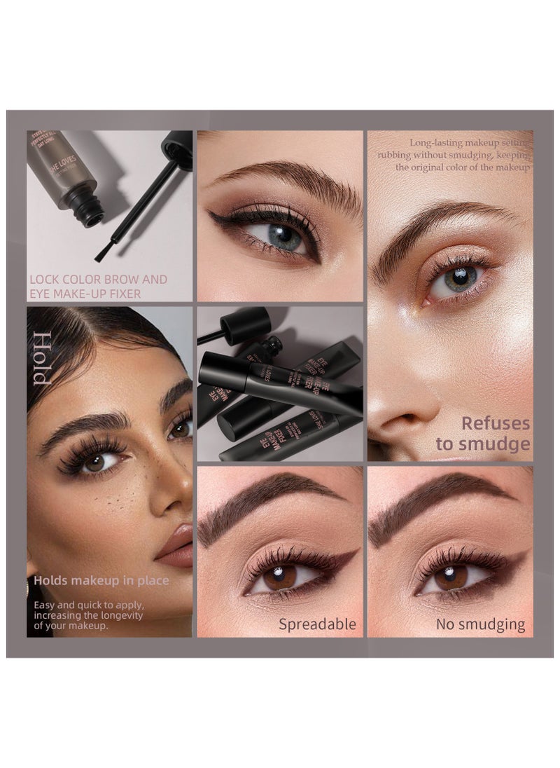 Sheloves Gel Para Cejas Transparente,Clear Brow Setting Gel,Eye Brow Glue Gels Clear,Long-Lasting Eyebrow Setting Gel,Waterproof&sweat-Proof Eye Make-Up Fixer,Eyebrows Repair Liquid Brows Styling  - Image 2