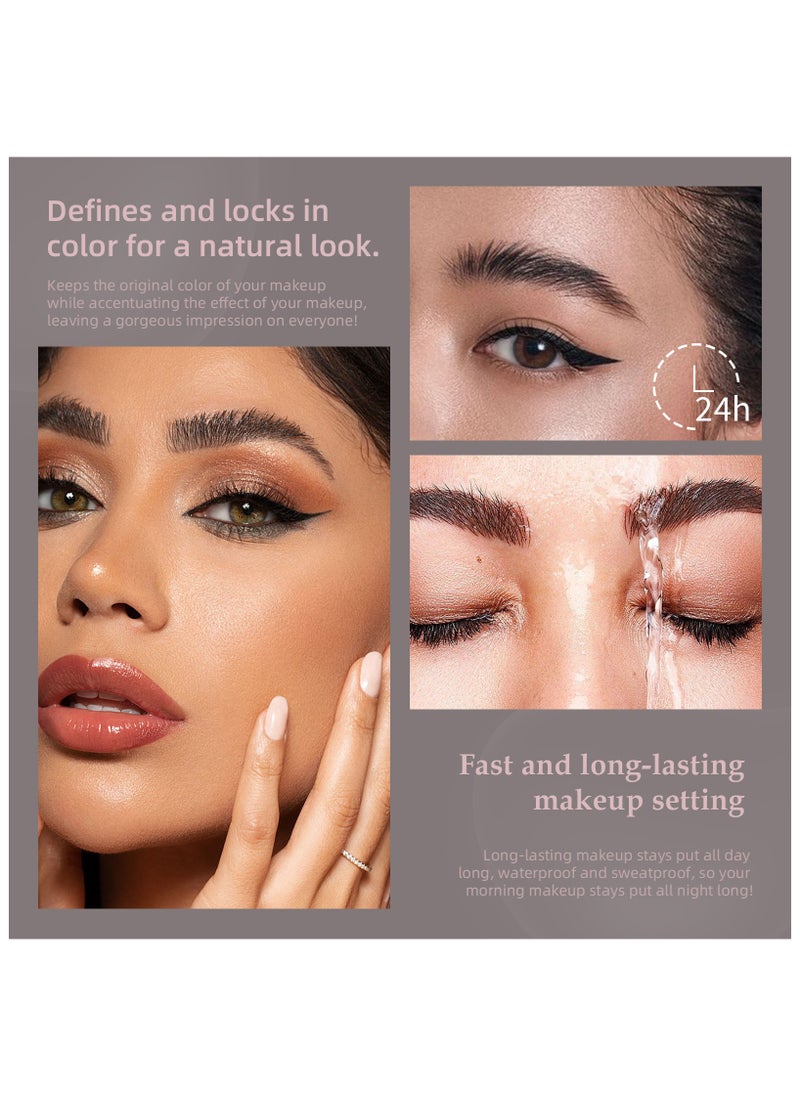 Sheloves Gel Para Cejas Transparente,Clear Brow Setting Gel,Eye Brow Glue Gels Clear,Long-Lasting Eyebrow Setting Gel,Waterproof&sweat-Proof Eye Make-Up Fixer,Eyebrows Repair Liquid Brows Styling  - Image 3