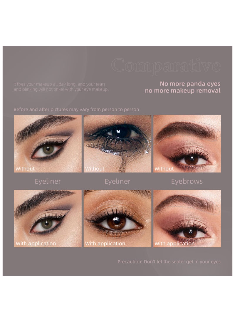 Sheloves Gel Para Cejas Transparente,Clear Brow Setting Gel,Eye Brow Glue Gels Clear,Long-Lasting Eyebrow Setting Gel,Waterproof&sweat-Proof Eye Make-Up Fixer,Eyebrows Repair Liquid Brows Styling  - Image 5