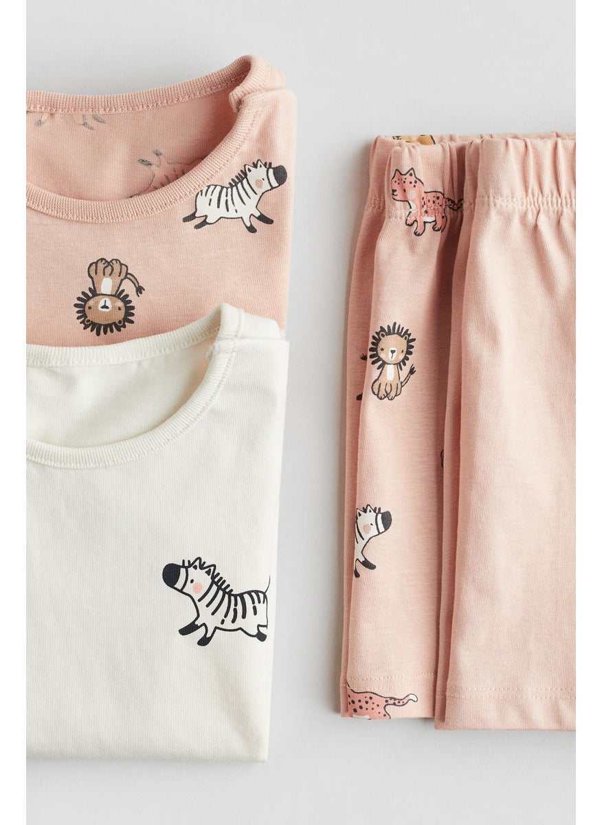 H&M 2-Pack Cotton Pyjamas  - Image 2