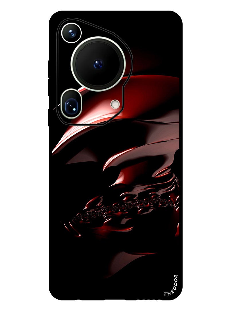 Theodor Protective Case Anti Scratch Shock Proof Bumper Cover For Huawei Pura 70 Ultra fractal_design_structure - Image 1