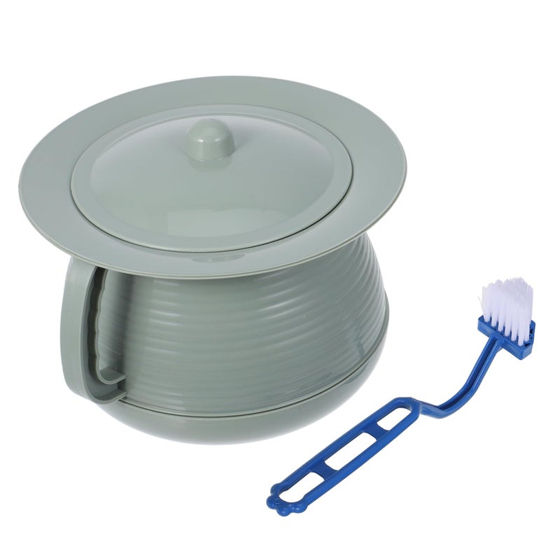 Portable Urinal Potty with Lid and Handle for Adults Elderly Travel Home Use - Image 2