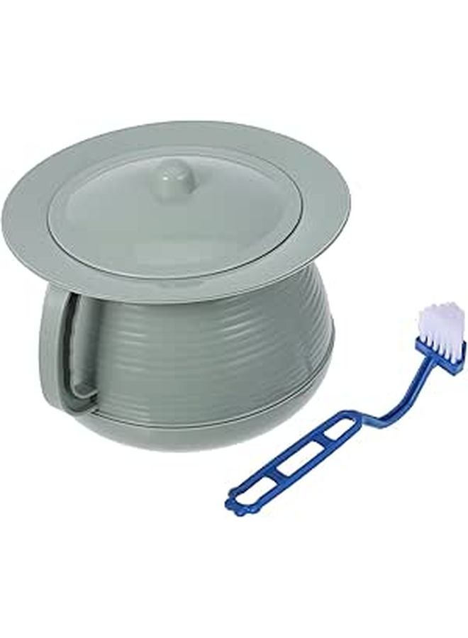 Portable Urinal Potty with Lid and Handle for Adults Elderly Travel Home Use - Image 1