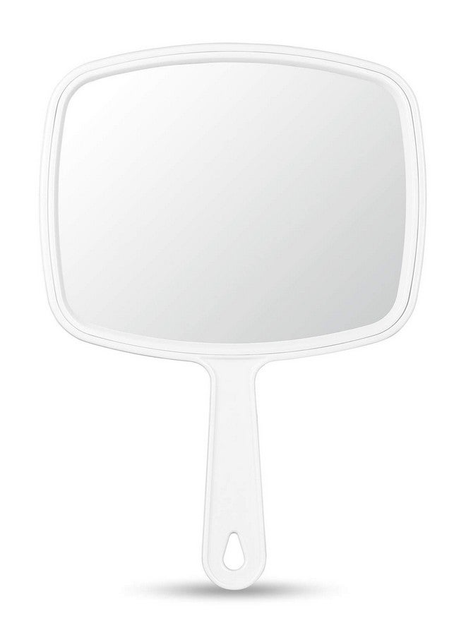 OMIRO Hand Mirror Handheld Mirror With Handle American White  - Image 1