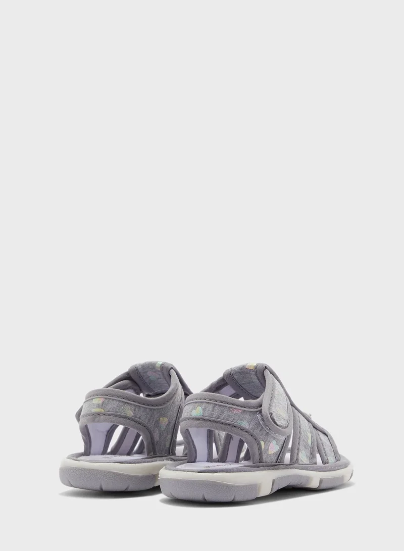 shoexpress Infant Heart Print Sandal