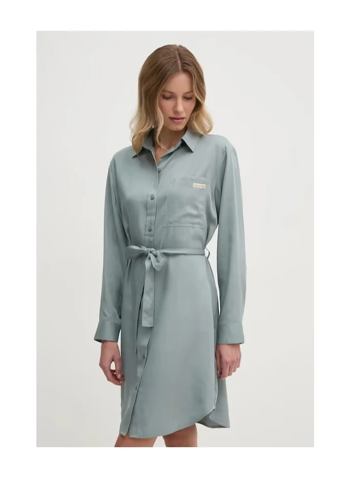 Calvin Klein Jeans Belted Shirt Dress