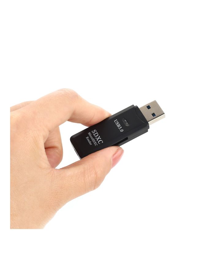 NIBEMINENT USB Card Reader Adapter Black - Image 2