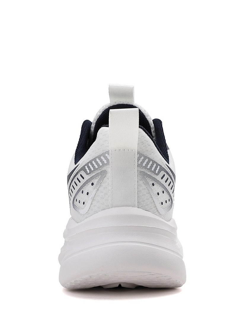 Sky View Athlesiure Men Running Shoes Men Casual Breathable Walking Shoes Sport Athletic Sneakers Gym Tennis Slip On Comfortable Lightweight Shoes White Blue  - Image 5