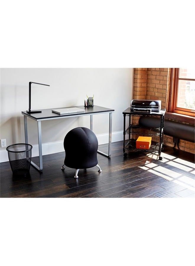 Safco Desk Side Wire Machine Stand with Wheels, 3 Tier, 200 lbs Capacity, Black Steel Frame & Multifunctional Utility Shelves. Perfect for Home, Office, Classroom & Garage - Image 5