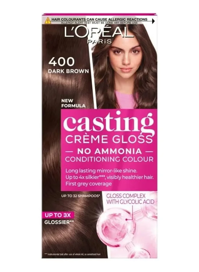 L'oreal Paris Casting Creme Gloss Hair Color 400