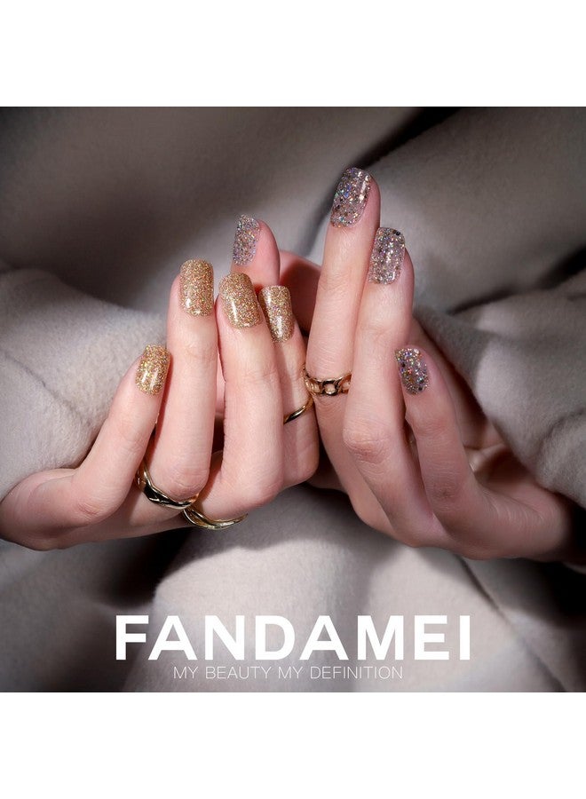 فندامي أظافر فاندامي الصناعية، ٢٤ لونًا، ٥٧٦ قطعة. أظافر صناعية قصيرة، أظافر صناعية لامعة غير لامعة، أظافر صناعية قصيرة مربعة، أظافر صناعية لامعة، أظافر صناعية قصيرة مستديرة، أظافر صناعية خفيفة الوزن، طبيعية لفن الأظافر. - Image 3