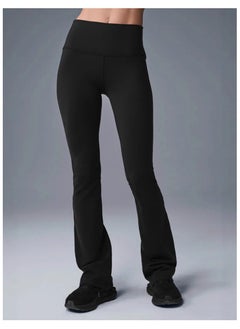 alo alo skinny flared trousers, high-waisted casual sports, yoga women, slim and sleek outside.  - Image 4