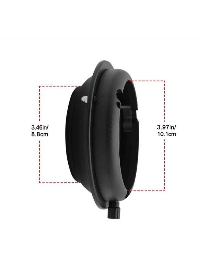 Fotoconic Balcar Speedring to Bowens Mount Converter Interchangeable Adapter Ring for Studio Flash Strobe LED Video Light - Image 2