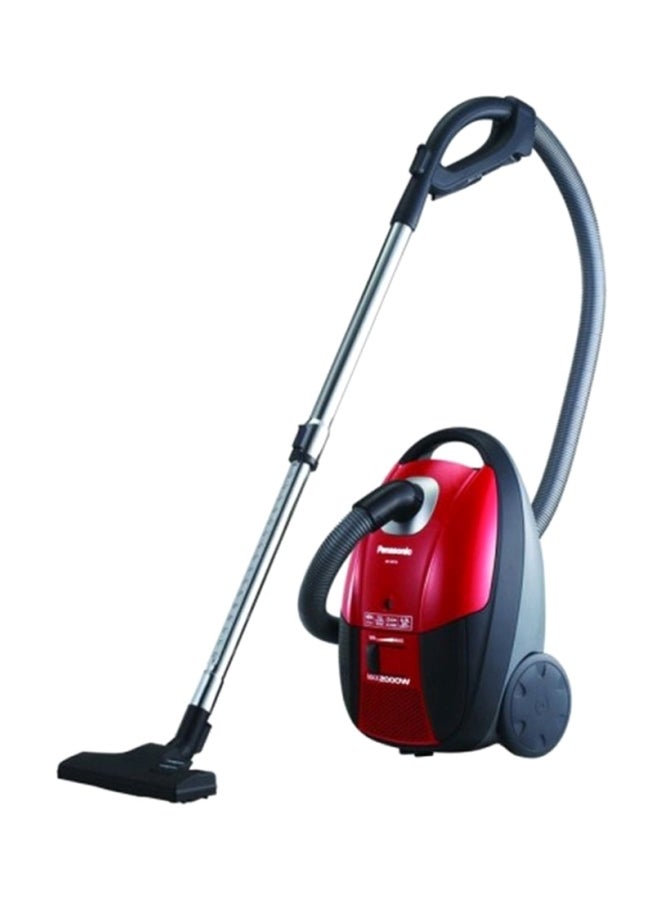 مكنسة كهربائية بقدرة 2000 وات 6 L 2000 W MC-CG713 أحمر/أسود/فضي