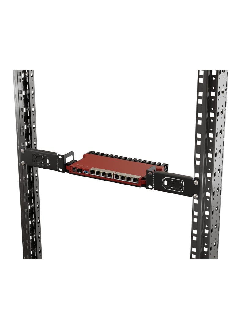 Mikrotik L009UiGS-RM In Desktop 1U Rackmount Case Red - Image 5