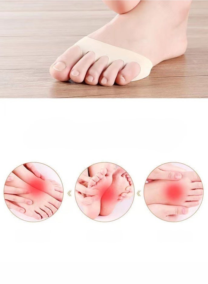 الجوارب المبطنة ، وسادات الإسفنج ، والجوارب النسائية غير المرئية ، ونصف أصابع القدم مناسبة للصنادل ذات الكعب العالي ، وفتح الظهر - Image 4
