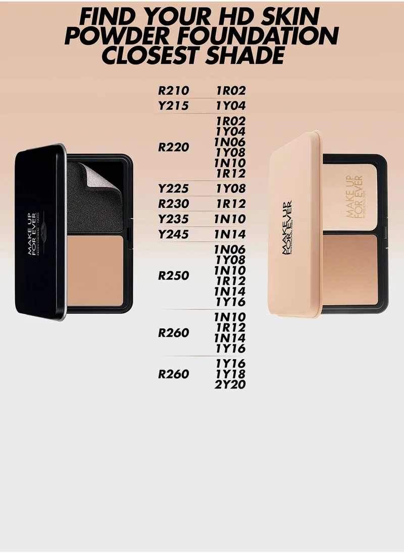 MAKE UP FOR EVER HD Skin Powder Foundation - 1Y18 - Warm Cashew