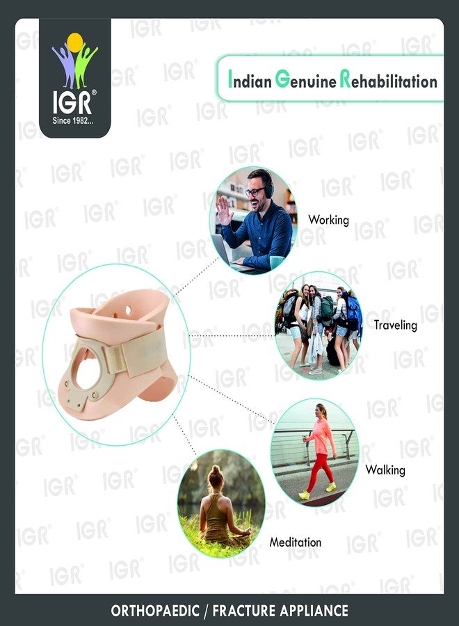 IGR طوق فيلادلفيا من آي جي آر | دعامة للرقبة - لتثبيت العمود الفقري العنقي وتخفيف الألم | كبير - Image 3