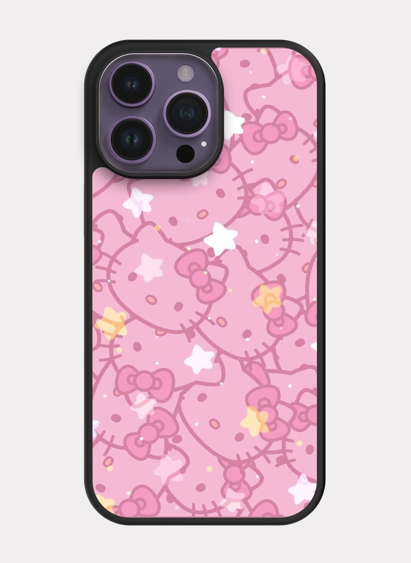 PXLAAT iPhone 14 Pro Max case cover Hello Kitty Rosa - Image 1