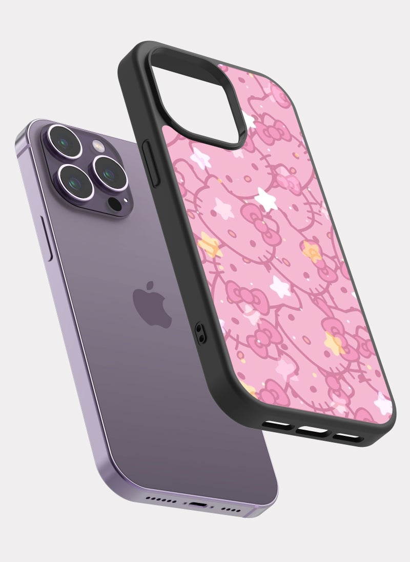 PXLAAT iPhone 14 Pro Max case cover Hello Kitty Rosa - Image 2