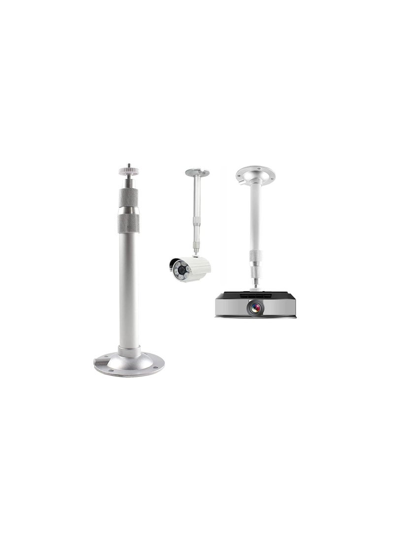 Generic - Camera Bracket Universal Ceiling Mount Bracket for CCTV Indoor  Home Surveillance Security IP Camera, Adjustable length 60cm to 120cm - Image 1