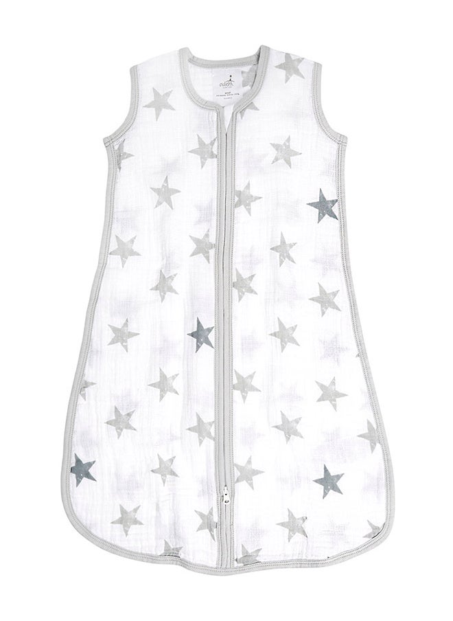 aden + anais Pack Of 1 Essentials Cotton Muslin Light Sleeping Bag - Dusty  - Image 1