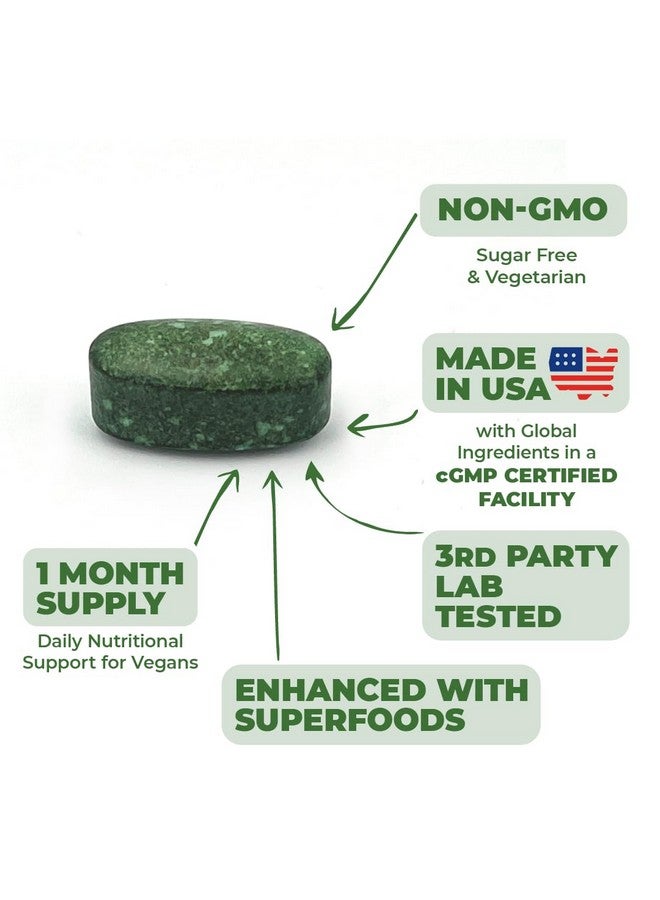 Vimerson Health Vegan Multivitamins for Women & Men - Multivitamin & Multimineral Supplements for Energy, Focus and Overall Health. Daily Vegan Vitamins A, C, D, E & B12, Zinc, Calcium, Magnesium & More. 90 Tablets - Image 4