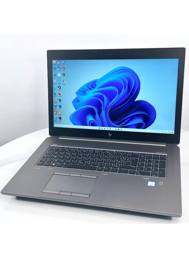 HP ZBook 17 G5 Laptop, Intel Core i7-8750H, 512GB SSD, 32GB RAM, NVIDIA Quadro P3200 6GB, 17.3 Inch FHD Display, Windows 10 Pro - Black (Renewed), Grade A, 6 Months Warranty Black - Image 2