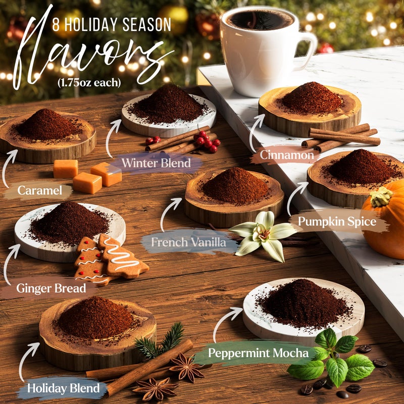 Coffee Gifts Set For Coffee Lovers - Ground Coffee Sampler Gift Set For Women & Men - Women Gift - Image 2