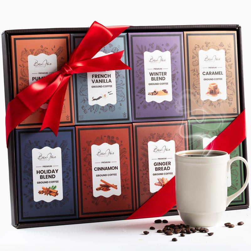 Coffee Gifts Set For Coffee Lovers - Ground Coffee Sampler Gift Set For Women & Men - Women Gift - Image 1