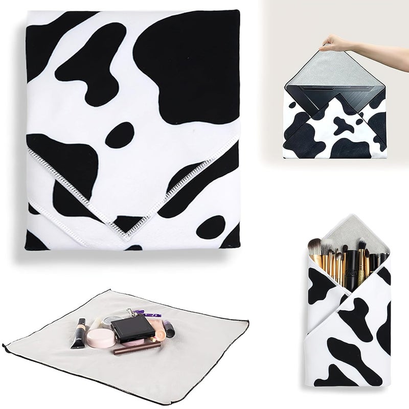 Pivdo Magic Self Adhesive Cloth Wrap | 20"x20" Anti-Scratch Camera Lens Wrap | Portable Multi-Purpose Protective Makeup Bag | Versatile Self-Adhesive Cloth for Various Uses - Image 1