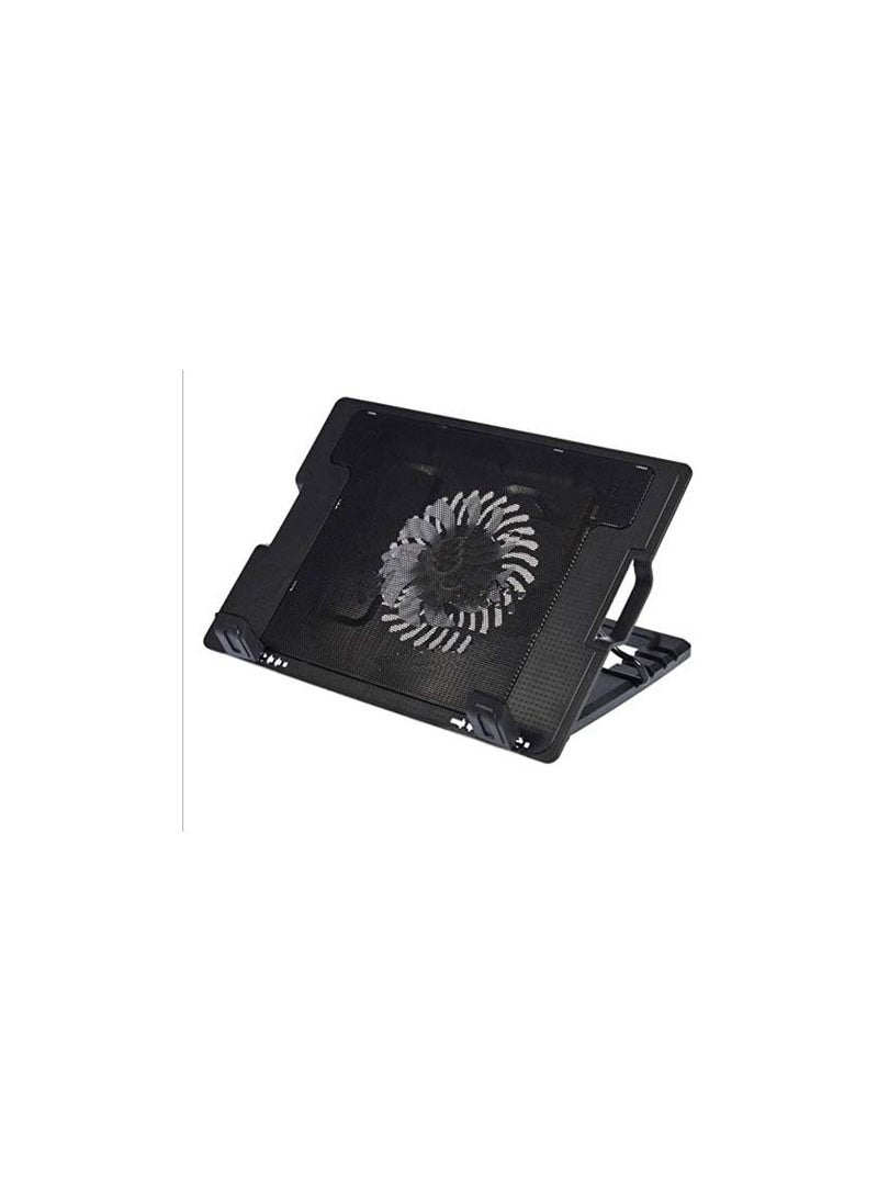 Generic 2 USB Port Cooling Cooler Fan Pad Stand with LED Light for Laptop Notebook And MacBook  - Image 2