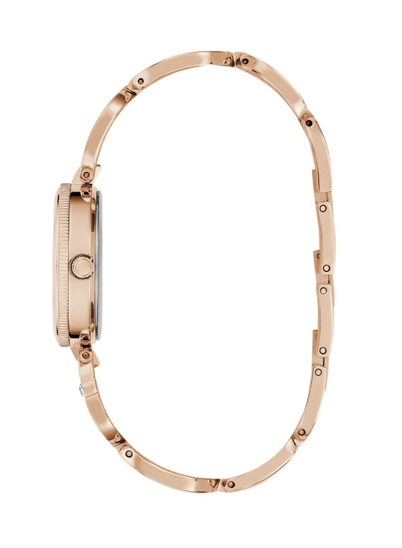 GUESS Women's Analog Rose Gold Stainless Steel Watch GW0759L3 - Image 3