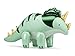 PartyDeco Triceratops Standing Foil Balloon PartyDeco 365x19 Inch Green Gold Dinosaur Balloon for Birthday Party Decorations triceratops Jungle Theme Birthday for Kids - Image 2