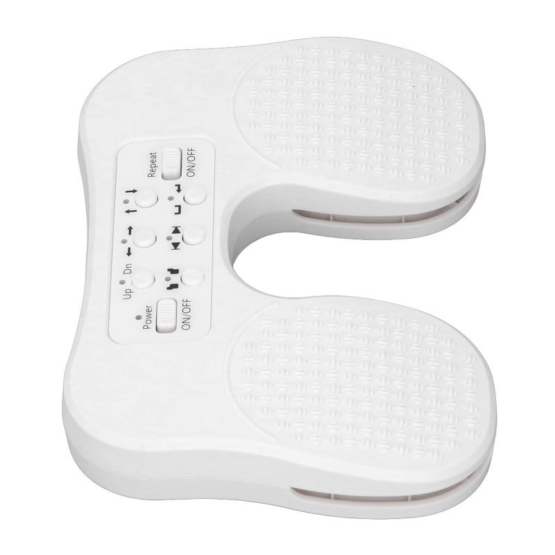 White Wireless Page Turner Pedal WIFI BT USB C Quiet Rechargeable Page Turner Foot Pedal for Tablet Phone Keyboard - Image 3